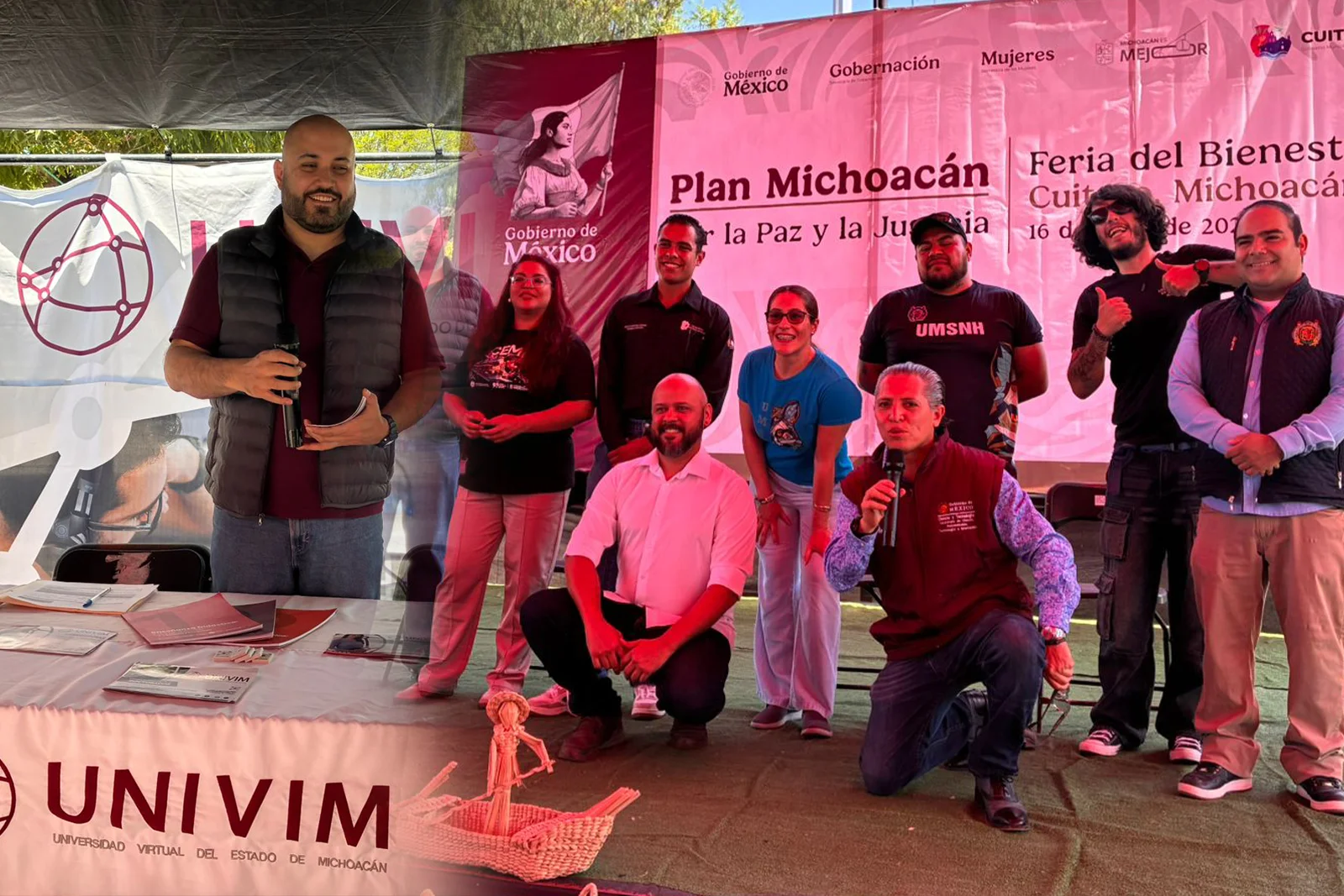 UNIVIM presente en Cuitzeo