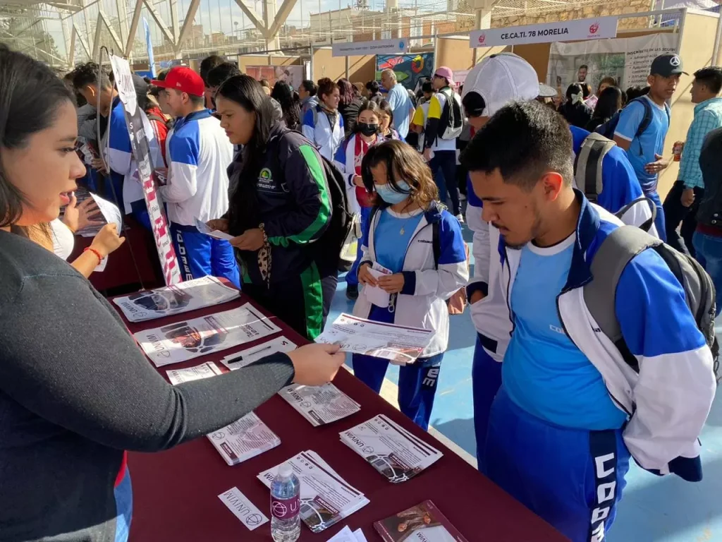 Universidad Virtual de Estado de Michoacán, presente en la EXPO ORIENTA Morelia 2023
