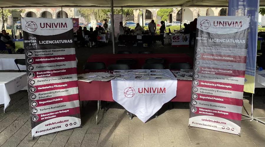 ¡La UNIVIM Presente en la Expo Feria 2023 Estatal de Pensionados y Jubilados!