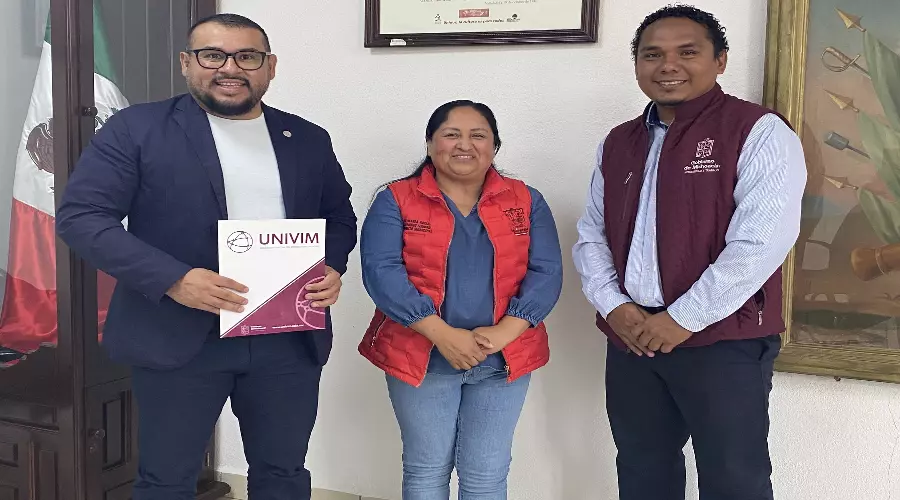 ¡La UNIVIM promueve la oferta académica en Huiramba Michoacán!