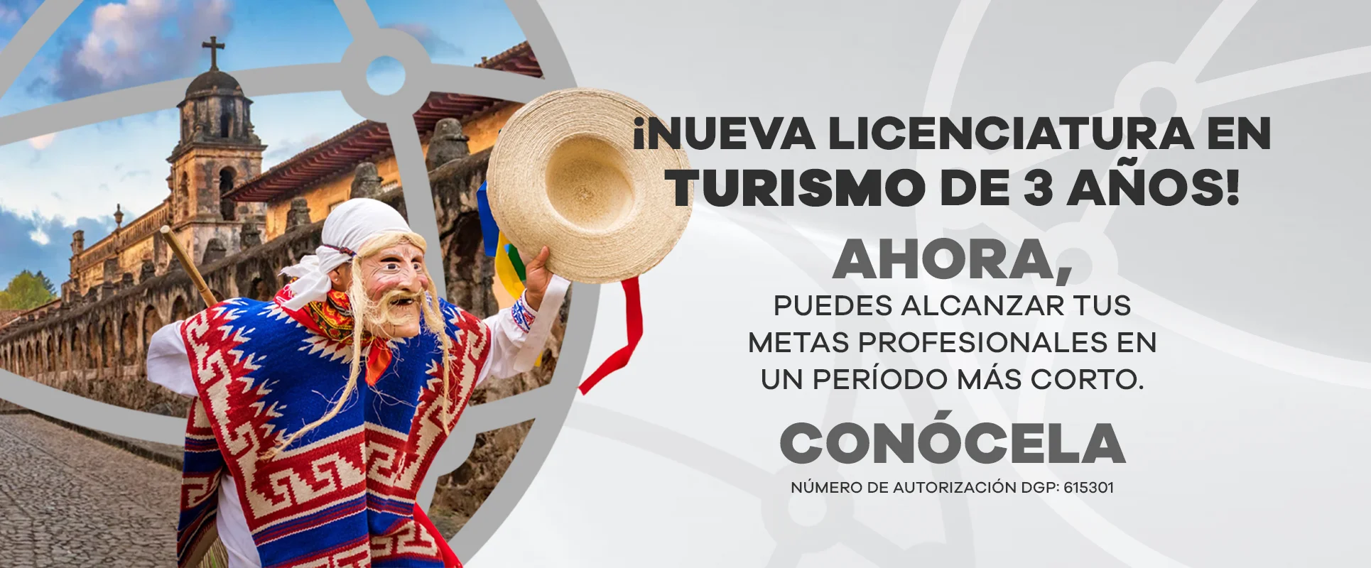 Nueva licenciatura en turismo sustentable de 3 años