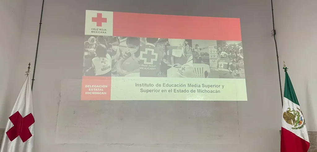 ¡La UNIVIM presente en la reunión Interinstitucional de la Cruz Roja!