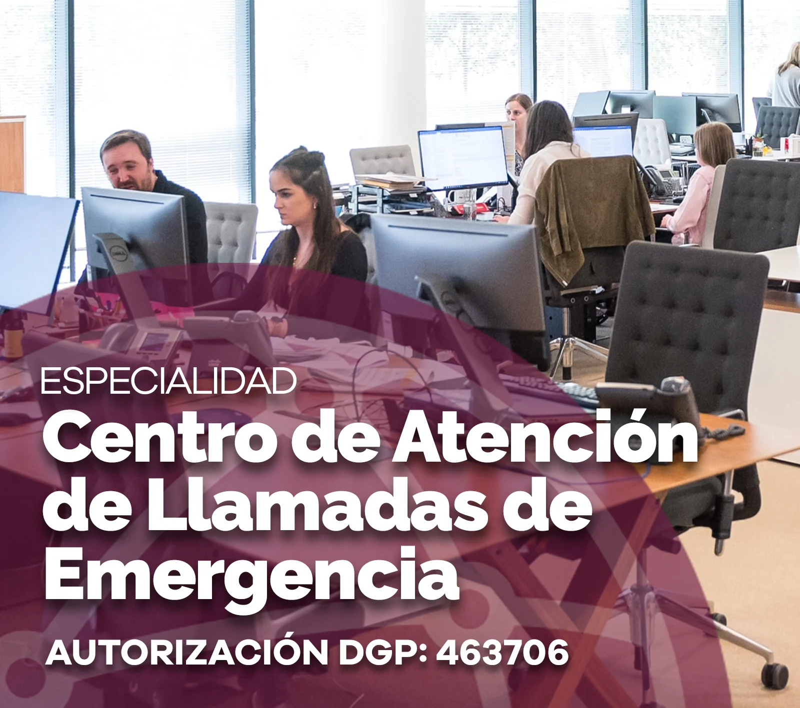 Especialidad en Centros de Atención de Llamadas de Emergencia