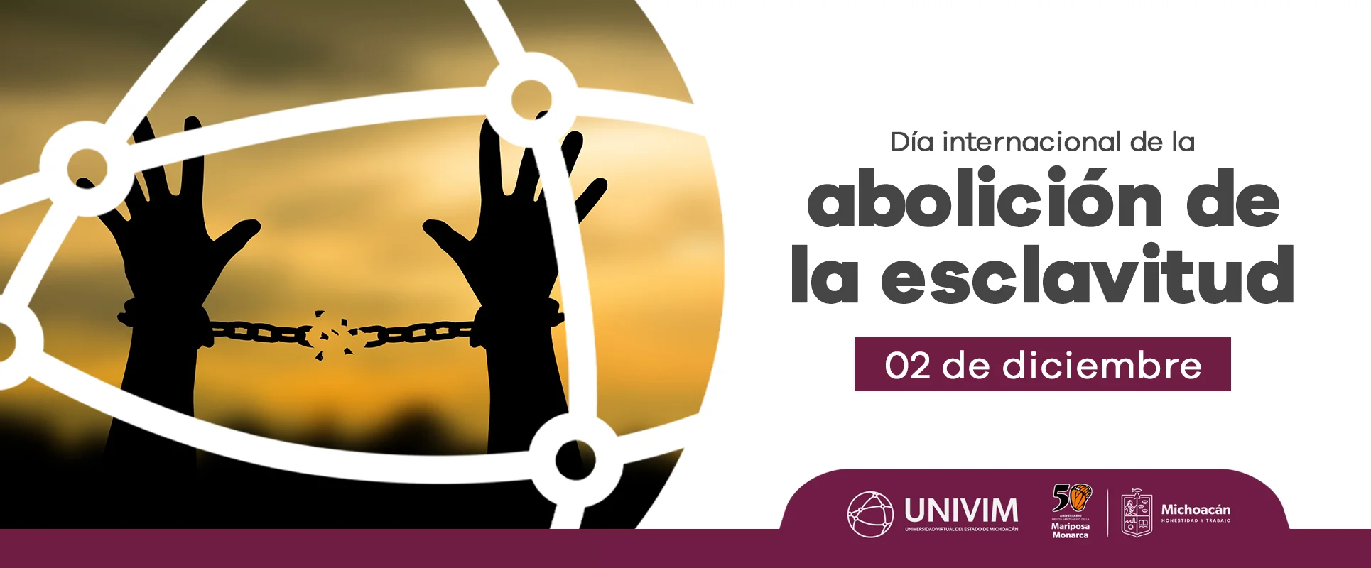 2 de diciembre - Día internacional de la abolición de la esclavitud