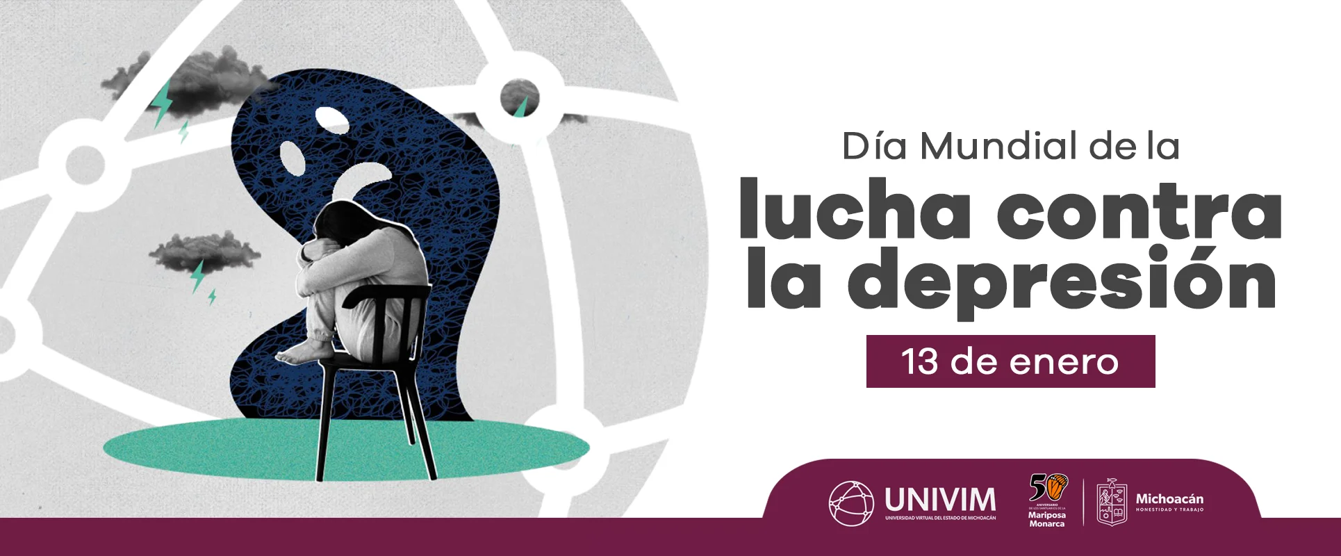 13 de enero - Día mundial de la lucha contra la depresión