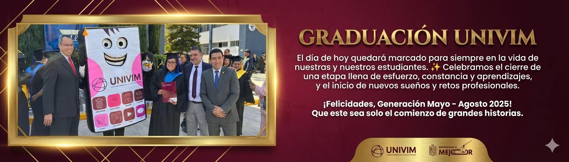 Graduación UNIVIM enero 2026