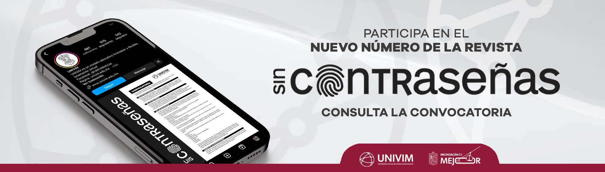 Participa en el nuevo número de la revista Sin Contraseñas