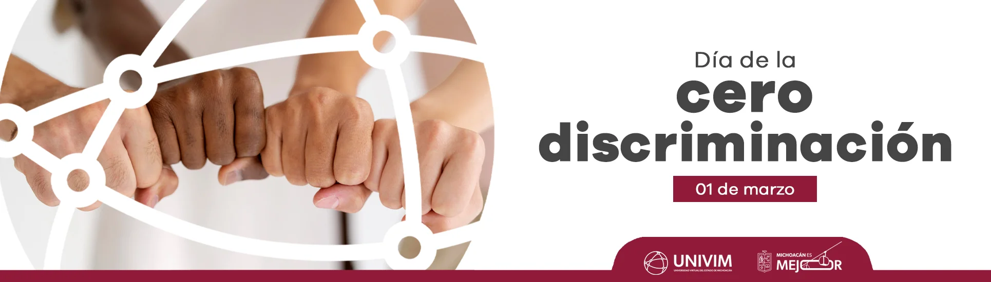1 de marzo - Día mundial de la cero discriminación