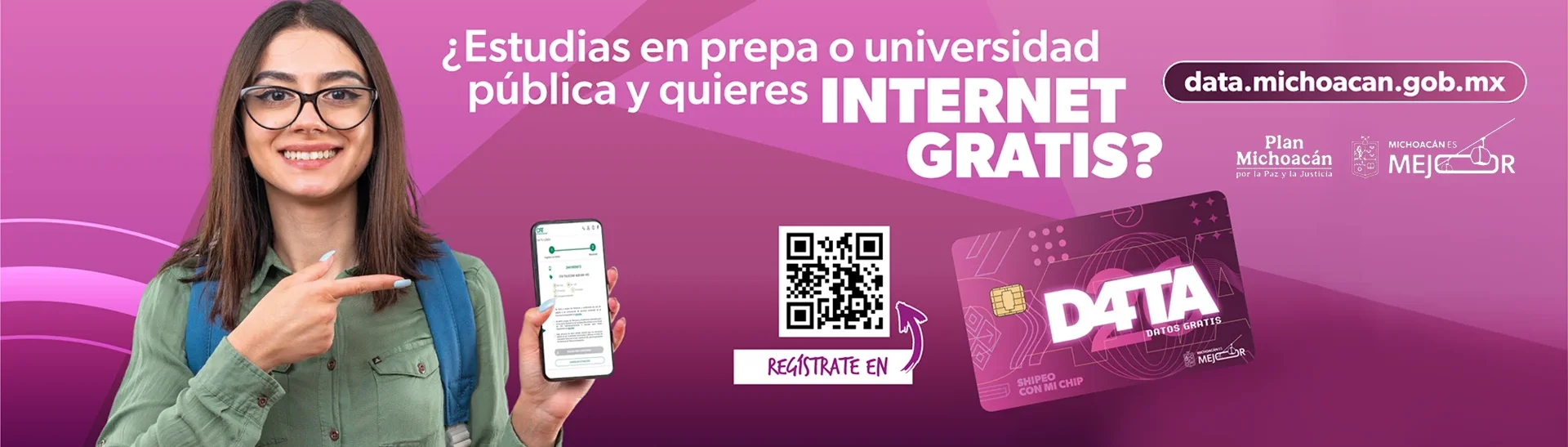 Estudias en prepa o universidad pública y quieres internet gratis