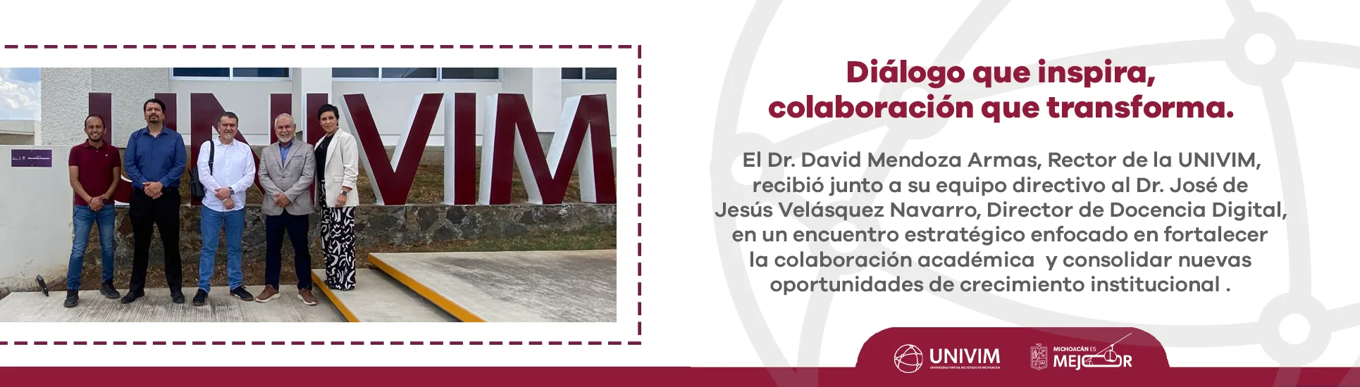 Diálogo que inspira, colaboración que transforma