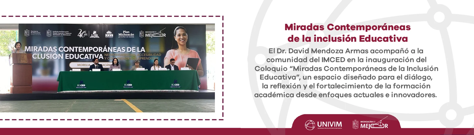 Miradas Contemporáneas de la inclusión Educativa